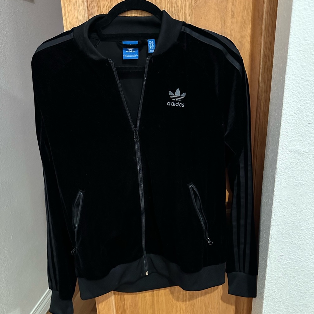 Adidas Women’s Velour Track jacket M